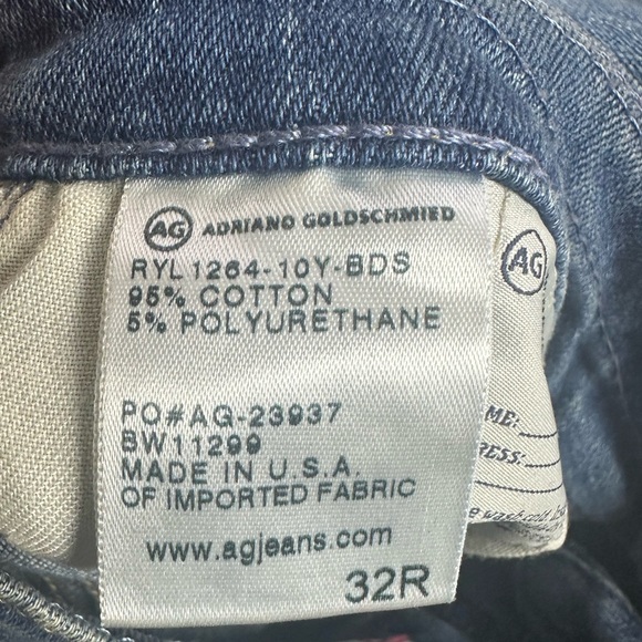 AG Adriano Goldschmied The Tomboy Size 32 Blue Jeans - Picture 7 of 9